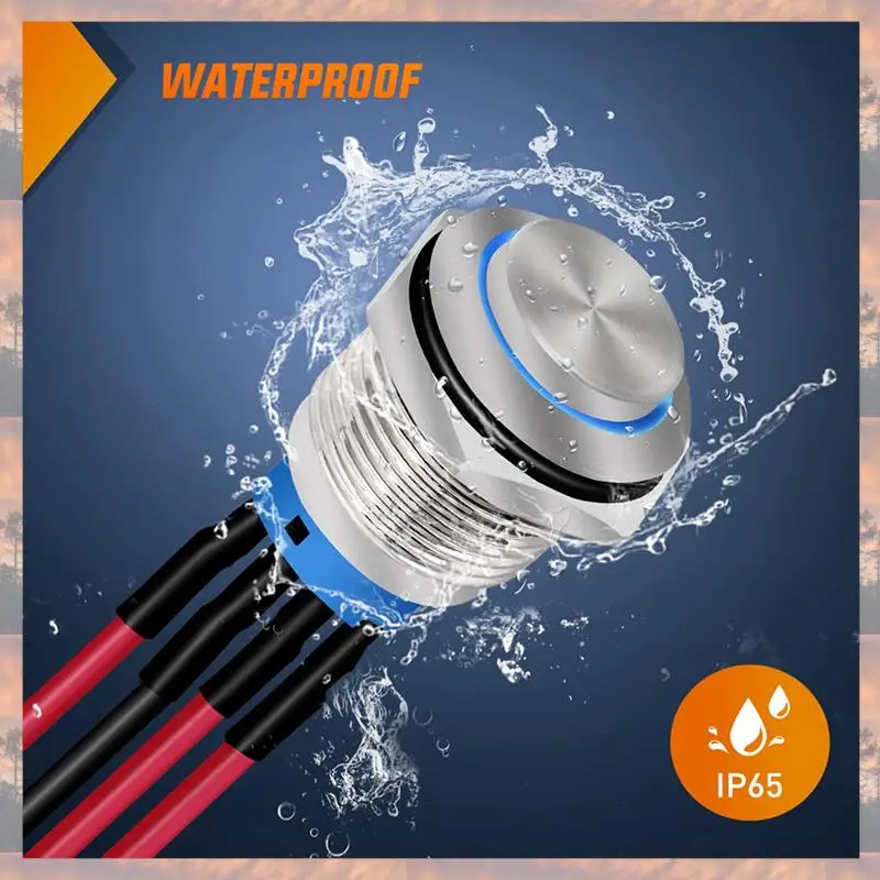 2025 Trend 12Mm Push Button Switch 10PCS With Pre Wired Harness 12V 24V Self Locking Latching LED Round Waterproof Metal Switch
2025 Trend 12Mm Push Button Switch 10PCS With Pre Wired Harness 12V 24V Self Locking Latching LED Round Waterproof Metal Switch