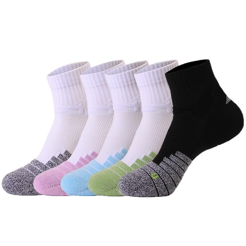 Men Breathable Sports Socks Terry Towel Liner Non-Slip Thick Cushion Short Cut for Basketball Running Marathon
Men Breathable Sports Socks Terry Towel Liner Non-Slip Thick Cushion Short Cut for Basketball Running Marathon