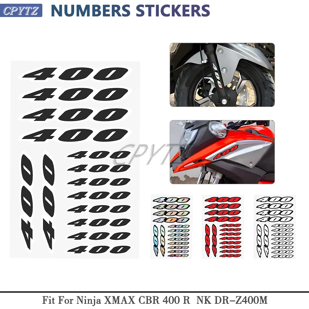 Numbers Stickers fit For Ninja 400 CBR 400 R DR-Z400S Motorcycle Fairing Rear Cowl Decals Emblem Tail Sides Stickers
Numbers Stickers fit For Ninja 400 CBR 400 R DR-Z400S Motorcycle Fairing Rear Cowl Decals Emblem Tail Sides Stickers