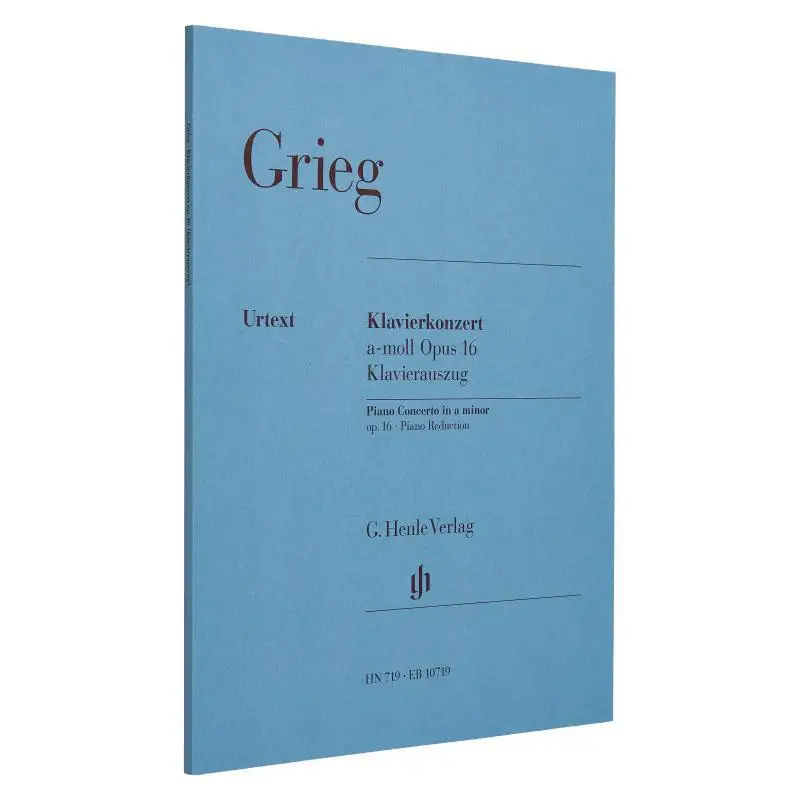 HN719 Grieg Piano Concerto A Minor Op 16 PR Steen Nokleberg Einar Heinemann Ernst Gunter G Henle Verlag 9790201807195 Book
HN719 Grieg Piano Concerto A Minor Op 16 PR Steen Nokleberg Einar Heinemann Ernst Gunter G Henle Verlag 9790201807195 Book