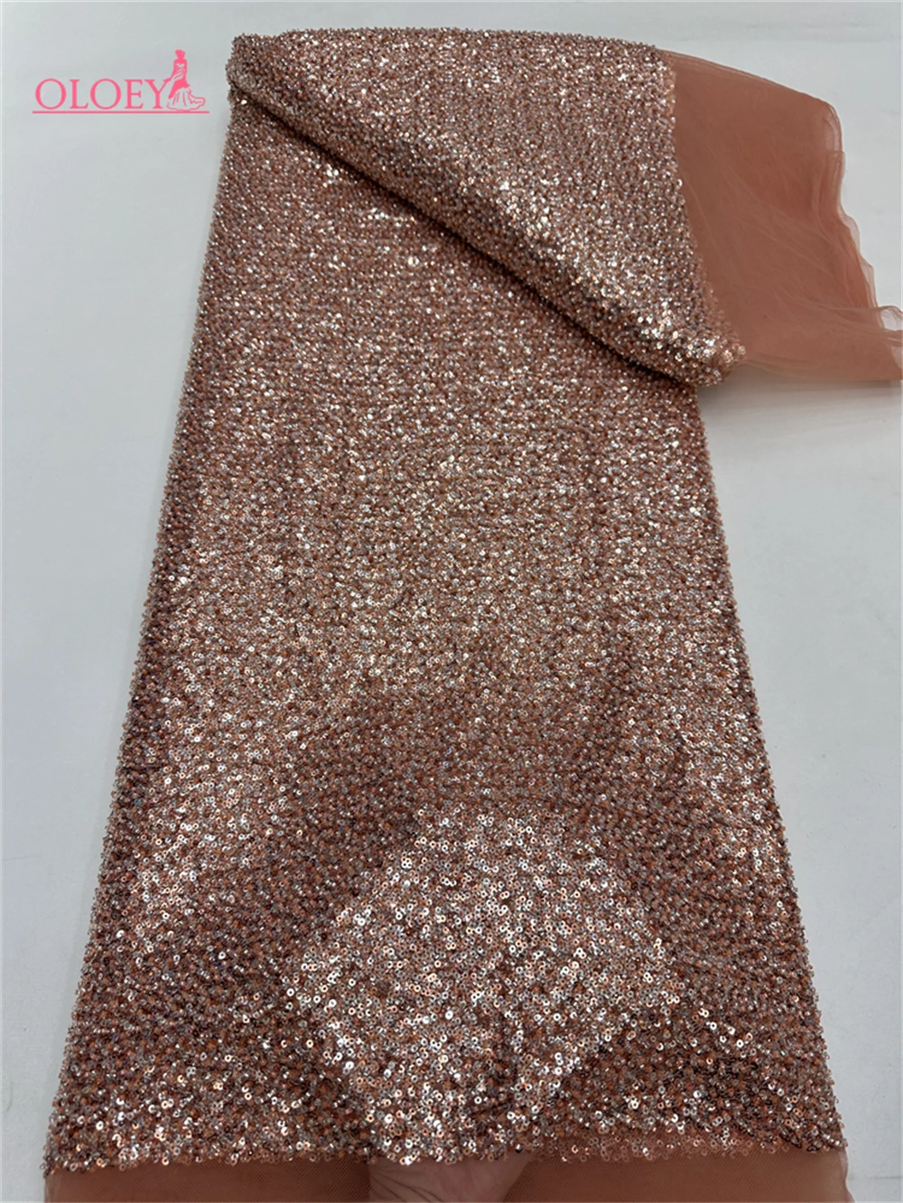 New High-End Luxury French Embroidery Heavy Groom Lace Fabric African Nigerian With Sequins Fabric For Wedding
New High-End Luxury French Embroidery Heavy Groom Lace Fabric African Nigerian With Sequins Fabric For Wedding