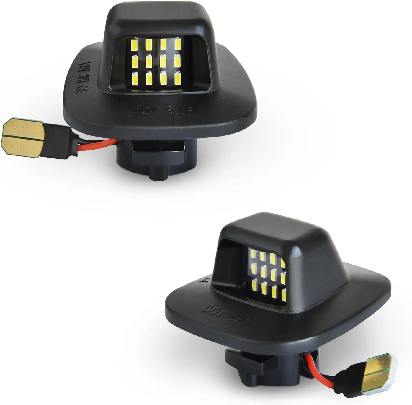 2pcs White LED License Plate Light Tag Lamp Assembly For 1988-2000 Chevy GMC C1500 C2500 C3500 K1500 K2500 K3500 Car Accessories
2pcs White LED License Plate Light Tag Lamp Assembly For 1988-2000 Chevy GMC C1500 C2500 C3500 K1500 K2500 K3500 Car Accessories
