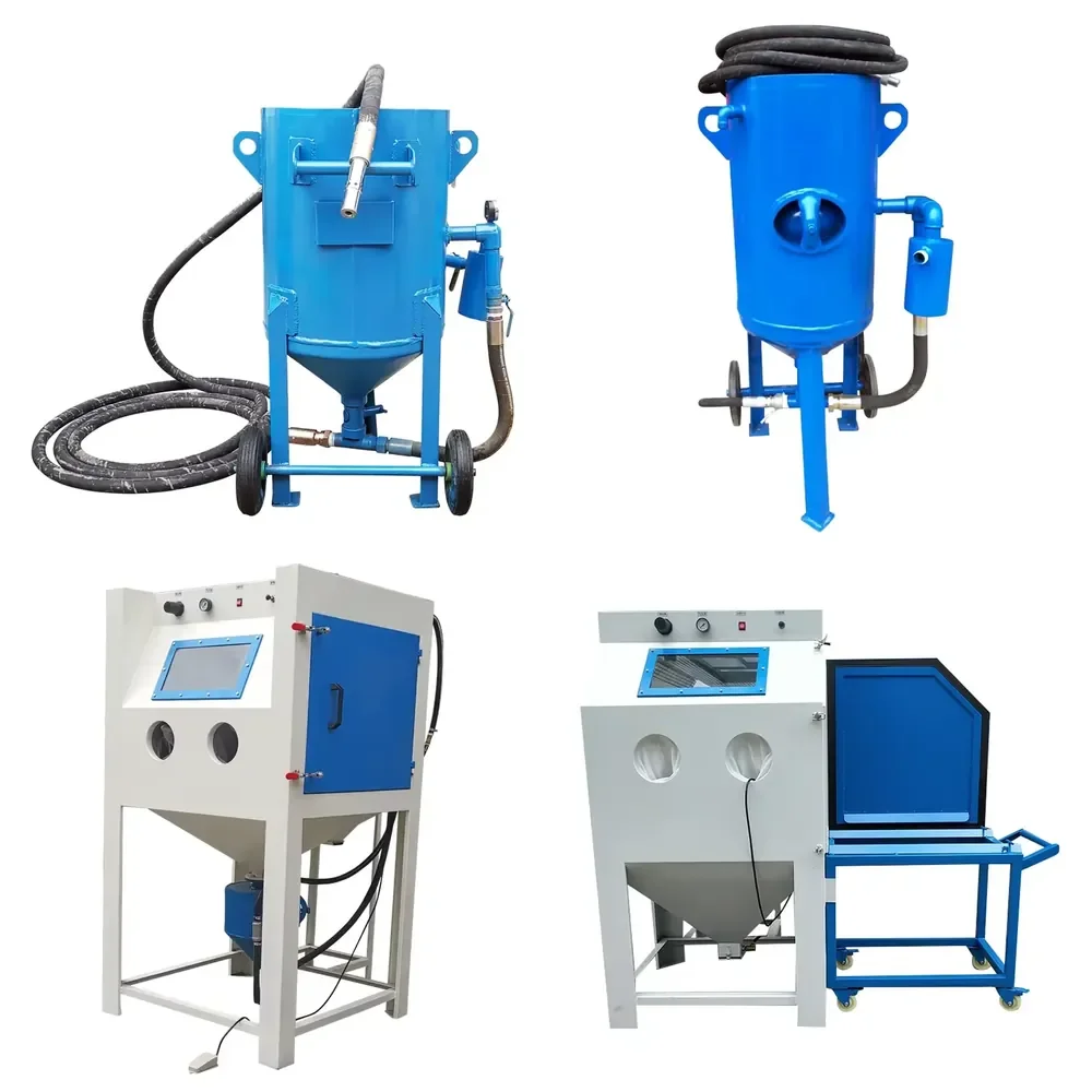 Portable Mini Universal Dry/Wet Burnishing Sandblaster with Engine Small Nozzle Sandblasting Machine with Cabinet
Portable Mini Universal Dry/Wet Burnishing Sandblaster with Engine Small Nozzle Sandblasting Machine with Cabinet
