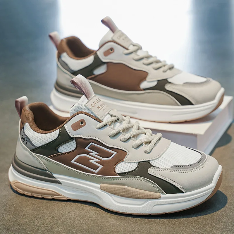 Men's shoes 2026 summer versatile mesh breathable dad shoes versatile thick sole non slip sports and leisure shoes
Men's shoes 2026 summer versatile mesh breathable dad shoes versatile thick sole non slip sports and leisure shoes