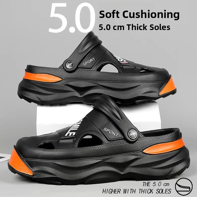 Men's Summer Sandals Anti-Slip Driving Thick Bottom Sports Beach Slippers Large Size Slip-On EVA Comfortable Casual Shoes
Men's Summer Sandals Anti-Slip Driving Thick Bottom Sports Beach Slippers Large Size Slip-On EVA Comfortable Casual Shoes