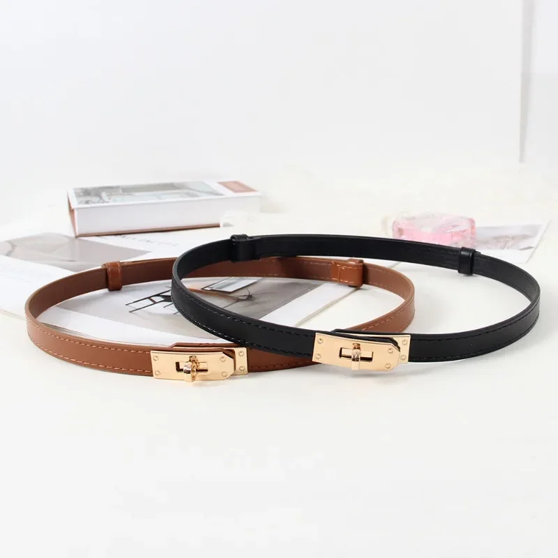 Women's Adjustable Thin Belt - Korean Style Slim Waist Strap for Dresses Coats Fashion Buckle Lock Delicate Belt women slim belt
Women's Adjustable Thin Belt - Korean Style Slim Waist Strap for Dresses Coats Fashion Buckle Lock Delicate Belt women slim belt