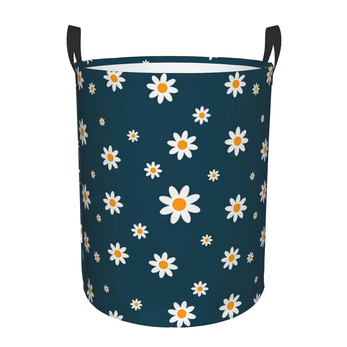 Элегантные складные корзины для белья с цветочным узором Dark Daisy, корзина для хранения грязной одежды, игрушек, большая сумка для дома и детей
Элегантные складные корзины для белья с цветочным узором Dark Daisy, корзина для хранения грязной одежды, игрушек, большая сумка для дома и детей