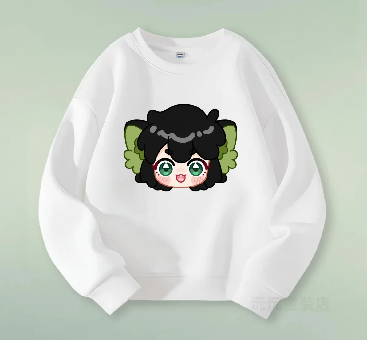 Детский свитер с круглым вырезом «Милый мультяшный большой головой», чистый белый мягкий и милый топ»
Детский свитер с круглым вырезом «Милый мультяшный большой головой», чистый белый мягкий и милый топ»