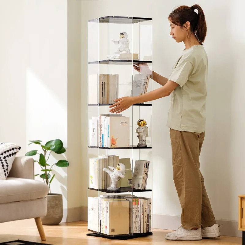 Stable 360 degree rotating bookshelf bookcase children's floor small picture book rack living room student simple shelf
Stable 360 degree rotating bookshelf bookcase children's floor small picture book rack living room student simple shelf