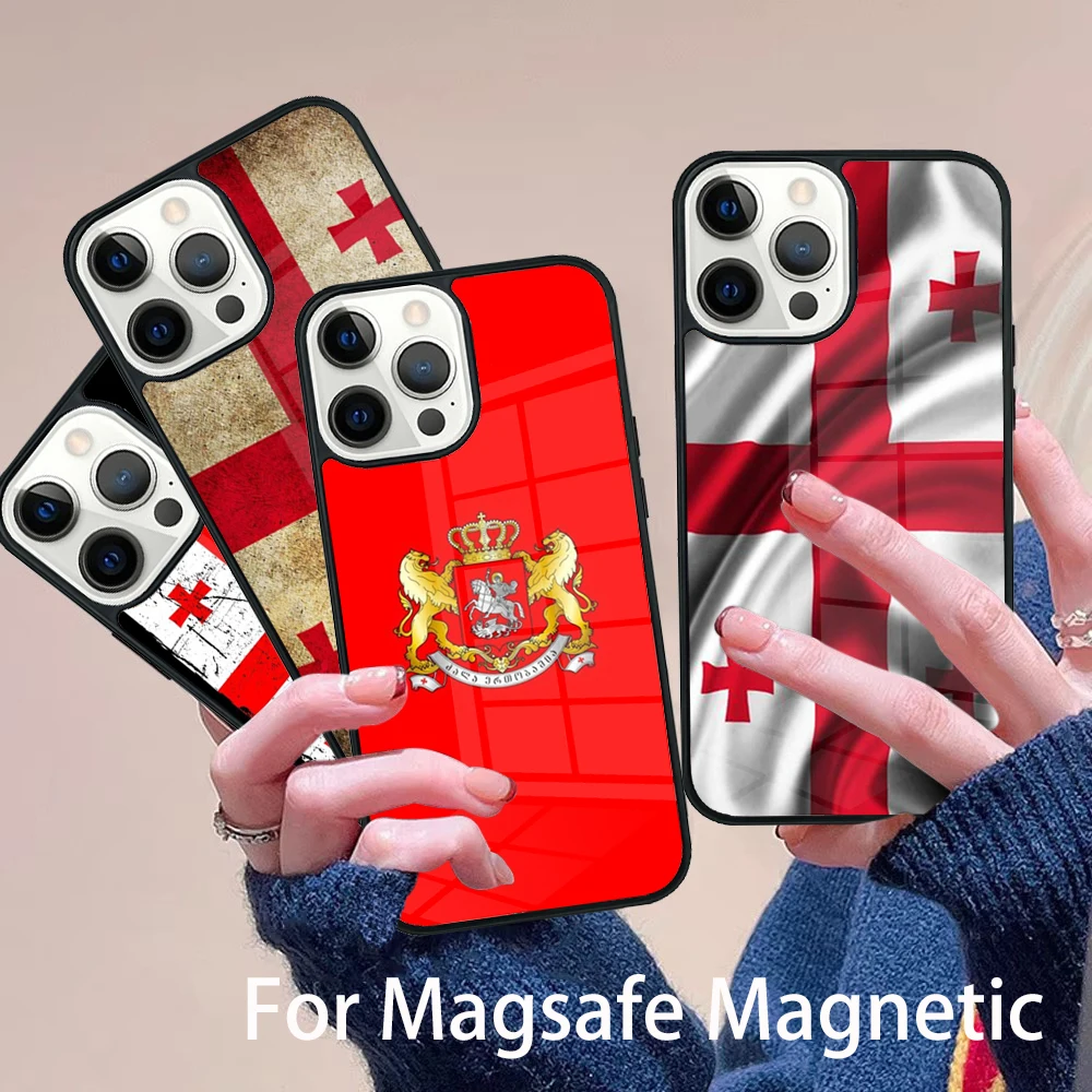 Georgia Grunge Flag Phone Case Magesafe Magnetic Wireless Charge Cover For IPhone 16 11 12 13 14 15 Pro Max Plus Mini
Georgia Grunge Flag Phone Case Magesafe Magnetic Wireless Charge Cover For IPhone 16 11 12 13 14 15 Pro Max Plus Mini