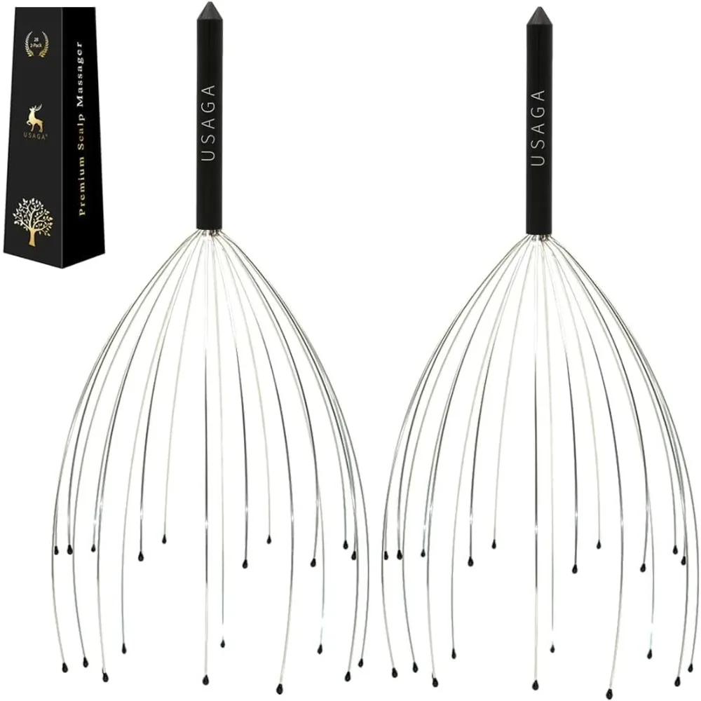 Head Massager Scalp Massager Relaxing 20 Fingers Head Scratcher for Scalp and Body Perfect Gift Stocking Stuffer
Head Massager Scalp Massager Relaxing 20 Fingers Head Scratcher for Scalp and Body Perfect Gift Stocking Stuffer