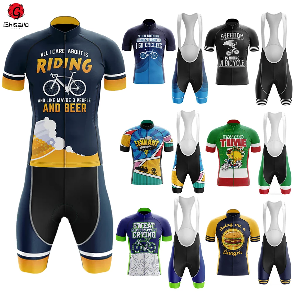 All I Care About Is Riding Cycling Jersey Set for Men, Retro Bicycle Suit, Bike Sleeve, Bib Shorts, Por Team Clothes, Summer
All I Care About Is Riding Cycling Jersey Set for Men, Retro Bicycle Suit, Bike Sleeve, Bib Shorts, Por Team Clothes, Summer