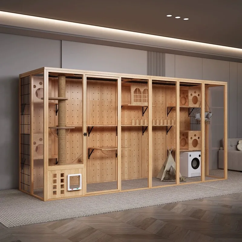 Customizable Design Indoor Cat House Showcase Large Panoramic Glass Luxury Commercial Pet Counter Display Cabinet for Villas
Customizable Design Indoor Cat House Showcase Large Panoramic Glass Luxury Commercial Pet Counter Display Cabinet for Villas