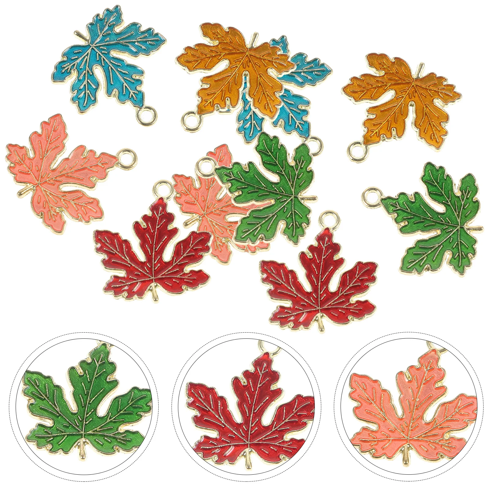 10Pcs Maple Leaf Charm Pendants Sturdy Durable DIY Necklace Bracelet Earring Accessories for Jewelry Making Leave Charms Pendant
10Pcs Maple Leaf Charm Pendants Sturdy Durable DIY Necklace Bracelet Earring Accessories for Jewelry Making Leave Charms Pendant