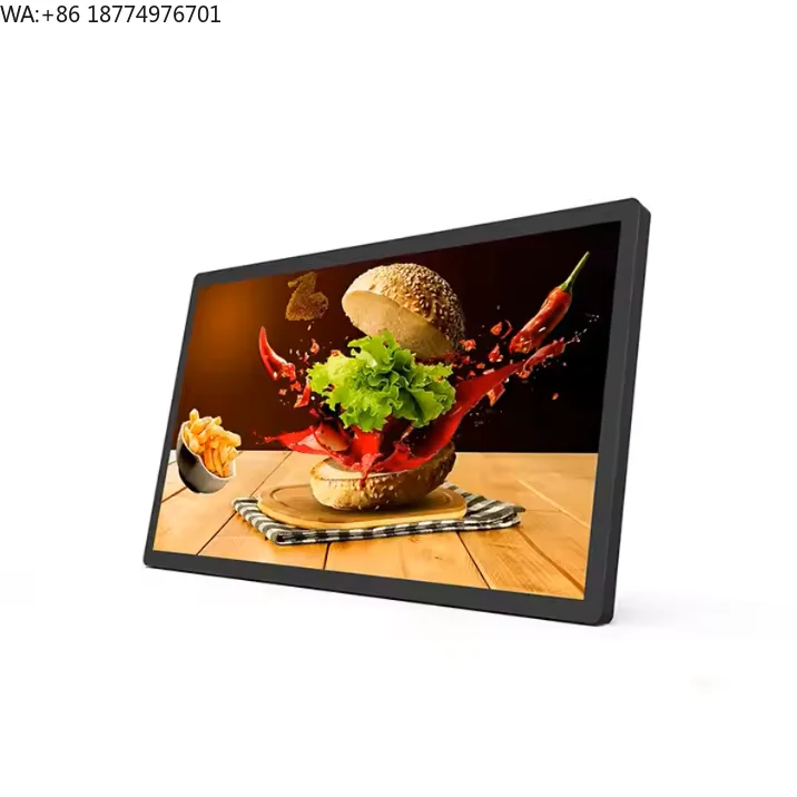 Super Thin 15.6 Inch Android LCD Advertising Display Screen Wall Mount Digital Menu Board for Shopping Mall Restaurant Use
Super Thin 15.6 Inch Android LCD Advertising Display Screen Wall Mount Digital Menu Board for Shopping Mall Restaurant Use