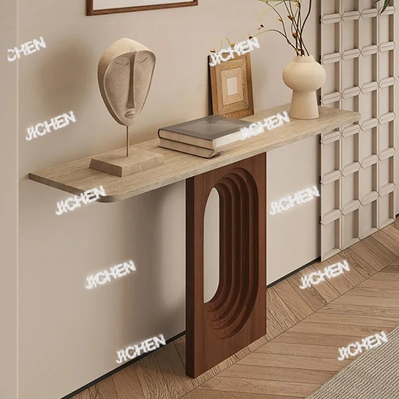 ZQ Simple Modern Entryways Table Adjustable Space Savin Console Tables Minimalist Style Konsolentisch Living Room Furniture
ZQ Simple Modern Entryways Table Adjustable Space Savin Console Tables Minimalist Style Konsolentisch Living Room Furniture