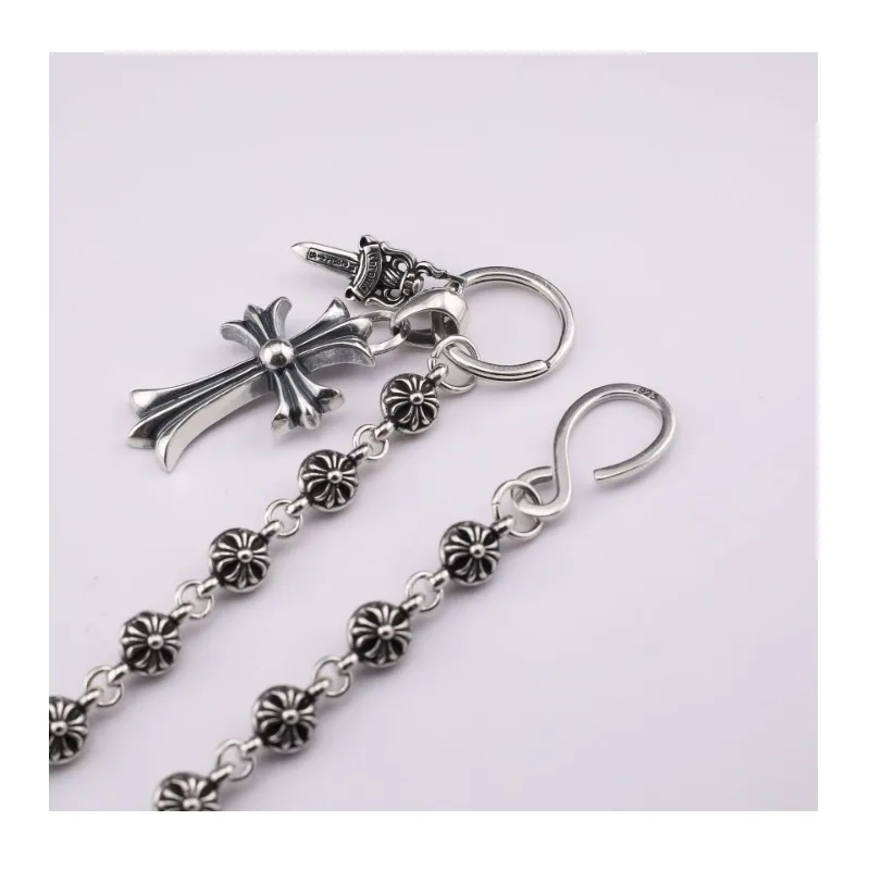 Crowe Home Vintage Trend Bag Chain Hip Hop Simple Vintage Cross Thai Silver Jewelry
Crowe Home Vintage Trend Bag Chain Hip Hop Simple Vintage Cross Thai Silver Jewelry
