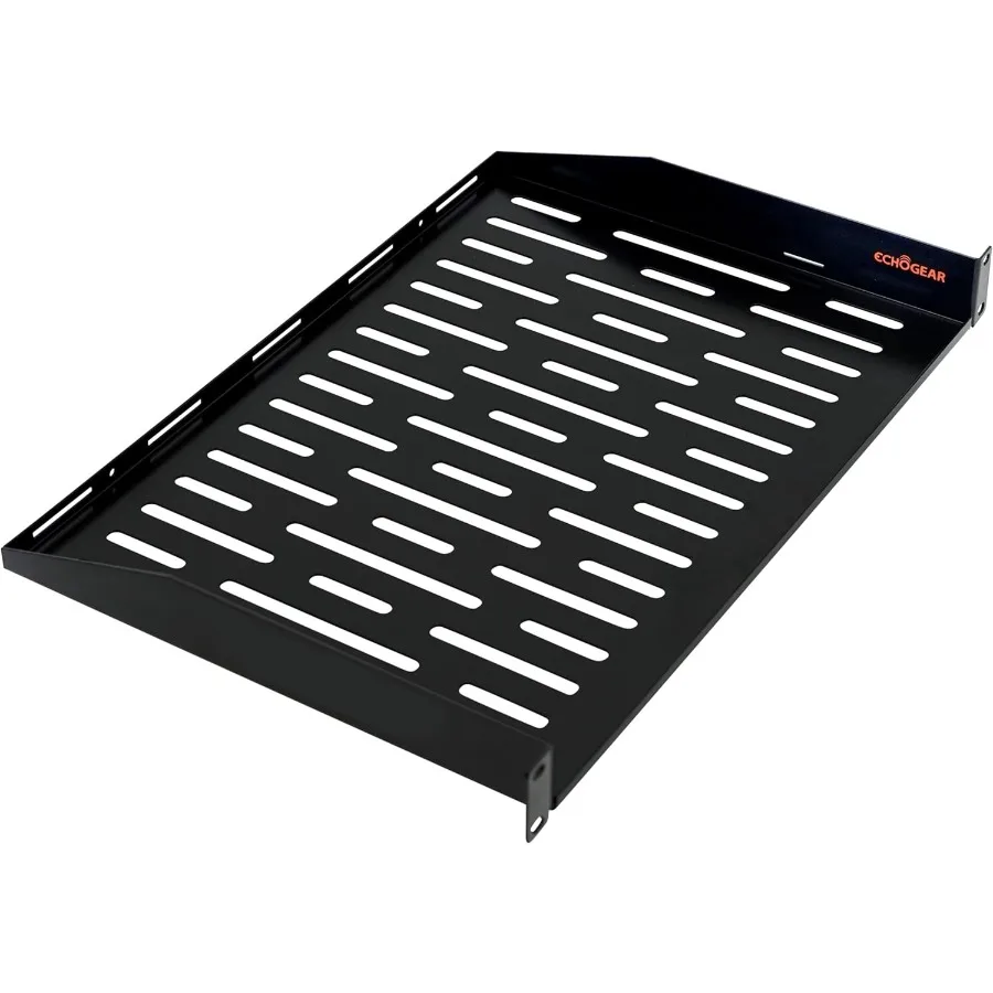 ECHOGEAR 1U Rack Shelf Universal Design Works with Any Rack Holds 25lbs of Servers Network Gear or AV Equipment 12 Deep Steel S
ECHOGEAR 1U Rack Shelf Universal Design Works with Any Rack Holds 25lbs of Servers Network Gear or AV Equipment 12 Deep Steel S