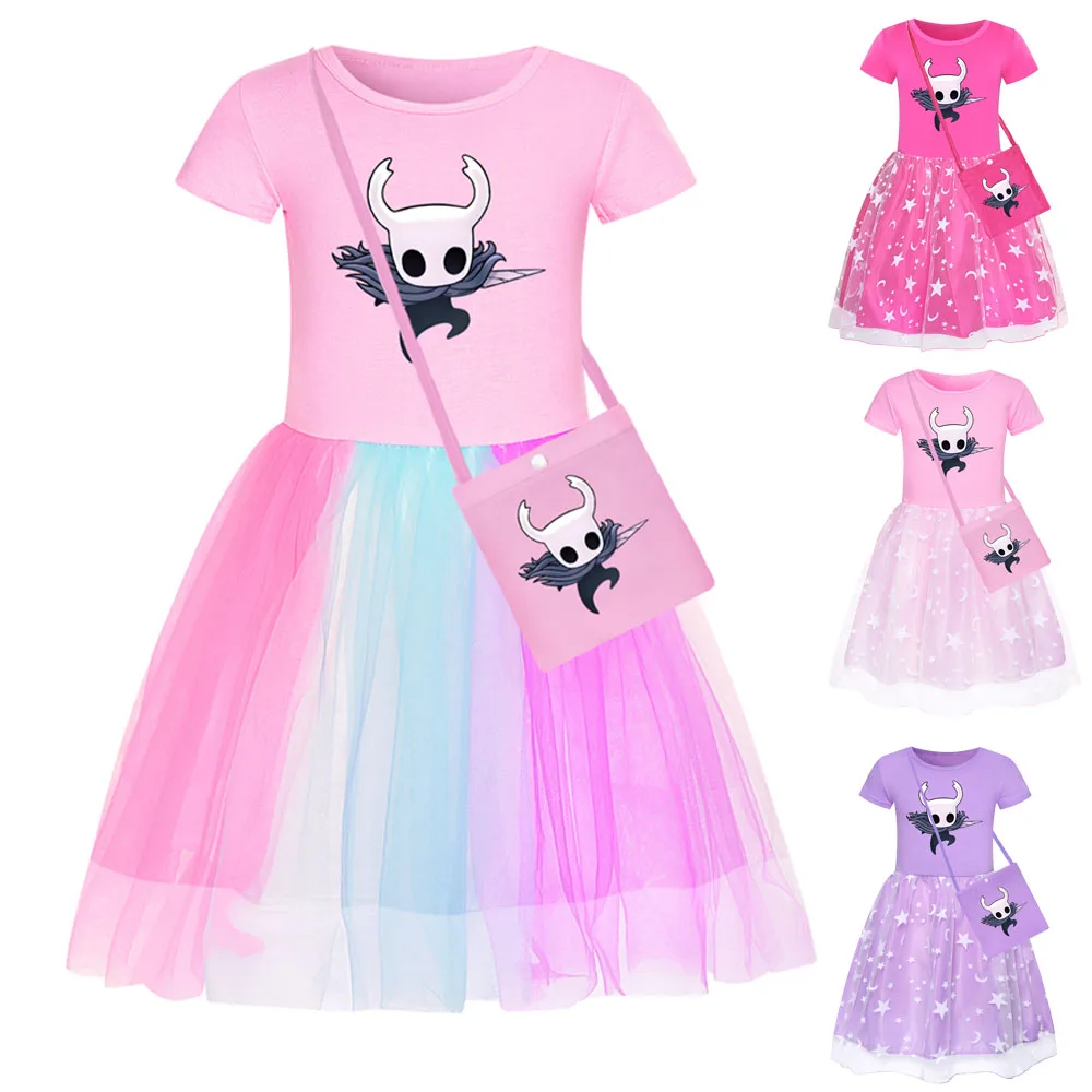Summer Kids Girls Cartoon Hollow Knight Dress Hollow Knight Sleeveless Mesh Princess Dresses Baby Cartoon Birthday Vestidos
Summer Kids Girls Cartoon Hollow Knight Dress Hollow Knight Sleeveless Mesh Princess Dresses Baby Cartoon Birthday Vestidos