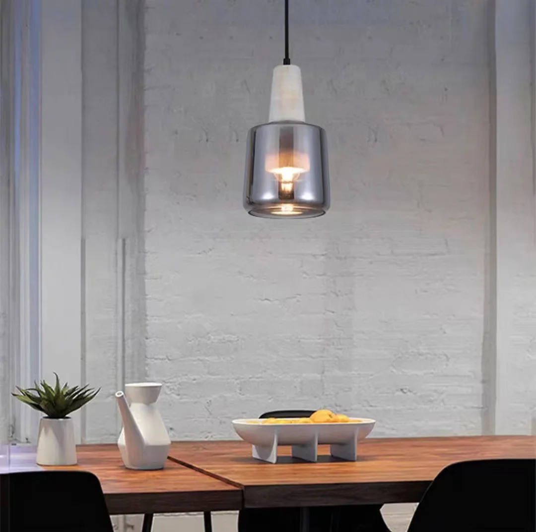 Nordic Restaurant Bar Single Head Small Chandelier Nordic Postmodern Simple Ins Wind Marble Bedroom Bedside Chandelier
Nordic Restaurant Bar Single Head Small Chandelier Nordic Postmodern Simple Ins Wind Marble Bedroom Bedside Chandelier