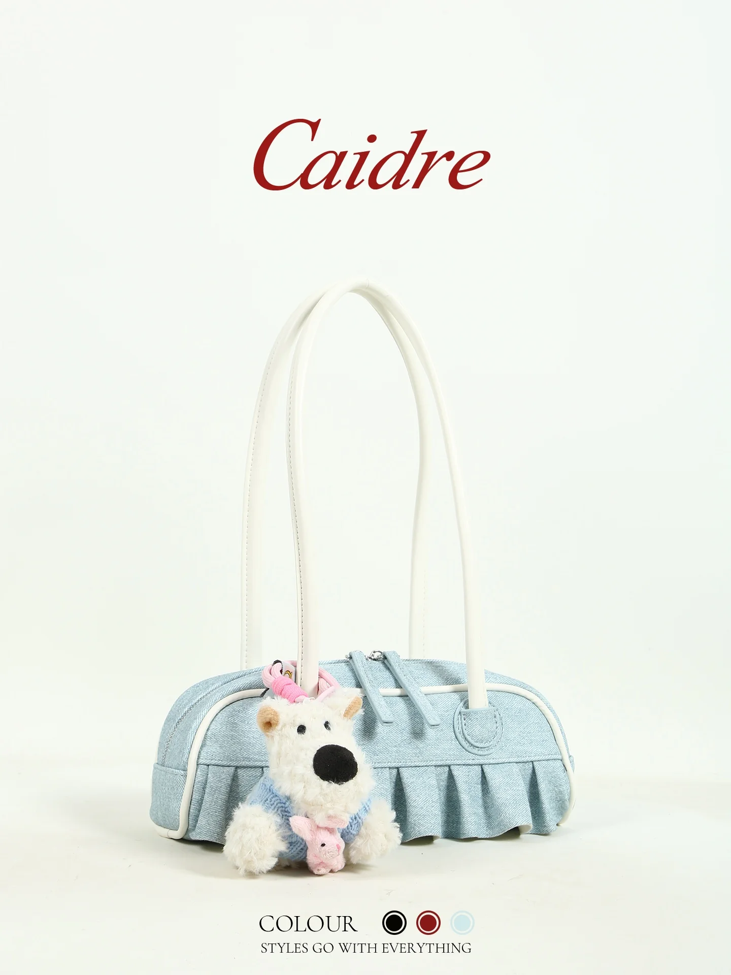 Caidre Bowling Handbag Women's Birthday Gift Boston Small Shoulder Bag Underarm Bag Soft PU Leather Pure Color Trendy Bag
Caidre Bowling Handbag Women's Birthday Gift Boston Small Shoulder Bag Underarm Bag Soft PU Leather Pure Color Trendy Bag