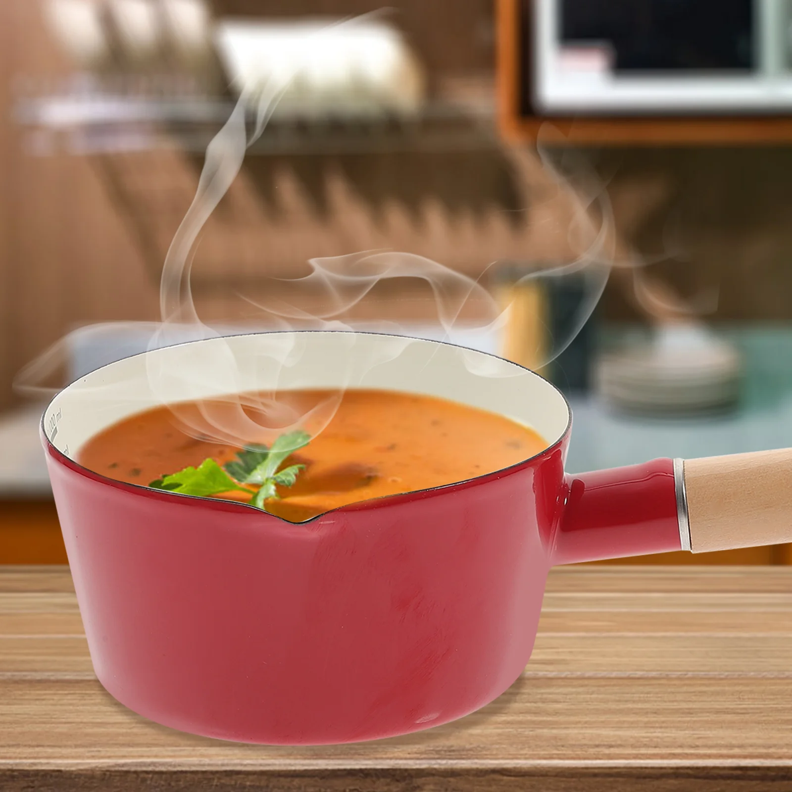 Small Porcelain Sauce Pan Enamel for Cooking Stainless Steel Red Wood Baby Seafood Boil
Small Porcelain Sauce Pan Enamel for Cooking Stainless Steel Red Wood Baby Seafood Boil