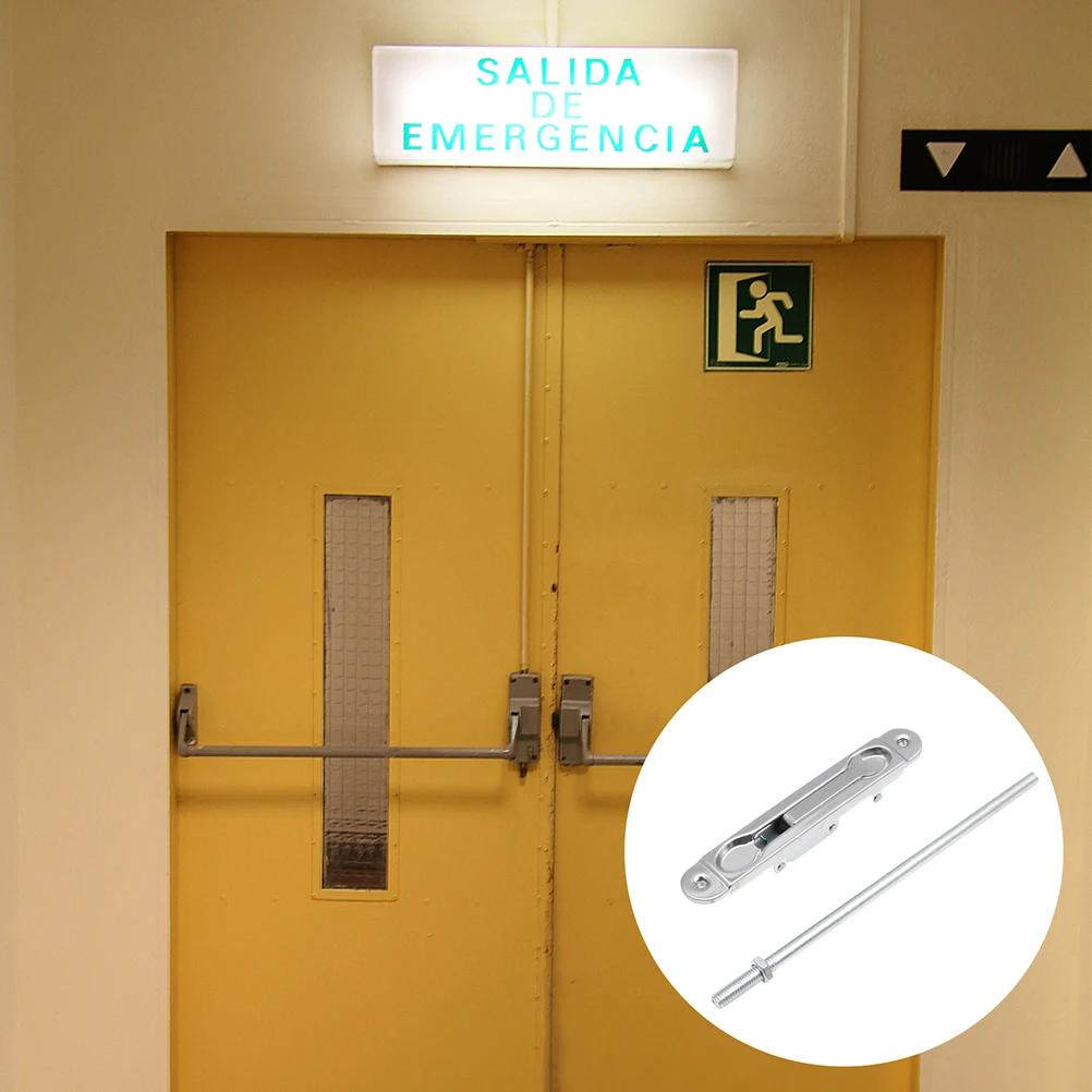 1 set Fire Door Latch Stainless Steel Safety Lock Spring Bolt for Doors Thickened Design Sliding Lock Security Garage Hardware 
1 set Fire Door Latch Stainless Steel Safety Lock Spring Bolt for Doors Thickened Design Sliding Lock Security Garage Hardware