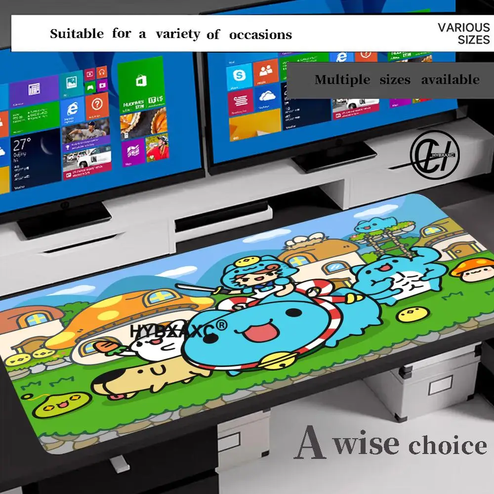HD Cute Cartoon Bugcat Capoo Mouse Pad Non-slip Desk Mat PC Laptop Accessories Office Keyboard Large Gamers Decoracion HYBXAXC
HD Cute Cartoon Bugcat Capoo Mouse Pad Non-slip Desk Mat PC Laptop Accessories Office Keyboard Large Gamers Decoracion HYBXAXC