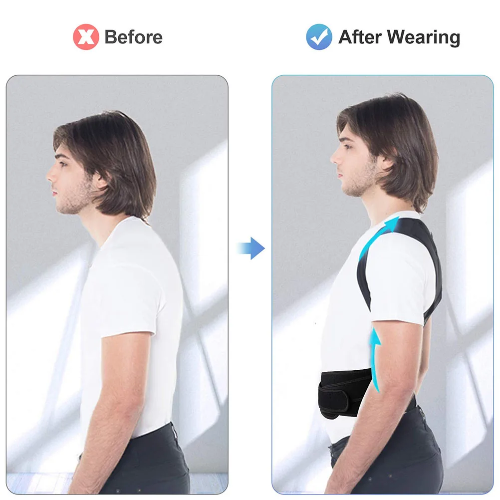 Hunchback Correction Belt Posture Brace Ergonomic Design Adult Straightener Daily Use Comfortable Adjustable Back Support
Hunchback Correction Belt Posture Brace Ergonomic Design Adult Straightener Daily Use Comfortable Adjustable Back Support