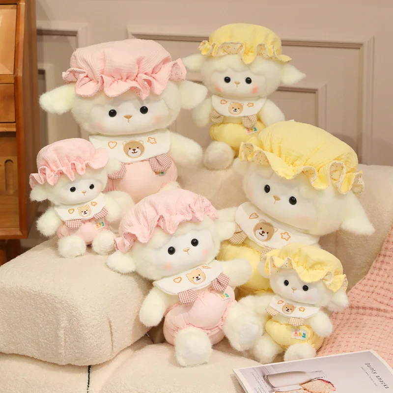 Очаровательная пушистая белая овечка-плюшевая игрушка, мягкая набивная игрушка в пижаме, плюшевая игрушка-зайчик, подушка для сна для малышей, подарок для девочки
Очаровательная пушистая белая овечка-плюшевая игрушка, мягкая набивная игрушка в пижаме, плюшевая игрушка-зайчик, подушка для сна для малышей, подарок для девочки