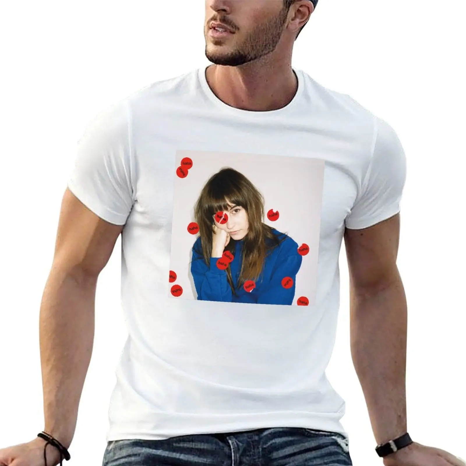 Качественная мужская хлопковая высокая рубашка из 100% хлопка, мужская футболка для футболок, хлопковые забавные футболки Faye Webster
Качественная мужская хлопковая высокая рубашка из 100% хлопка, мужская футболка для футболок, хлопковые забавные футболки Faye Webster