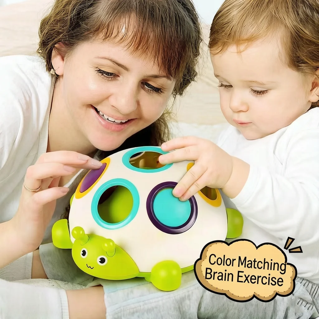Finger Turtle Grab Toy Fine Motor Skills Trainer for Babies, Poke & Grasp Toy for Early Learning and Sensory Development
Finger Turtle Grab Toy Fine Motor Skills Trainer for Babies, Poke & Grasp Toy for Early Learning and Sensory Development