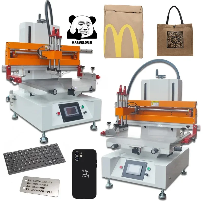 Desktop Screen Printing Machine Paper/package Bag Screen Printing Machine Semi Automatic Screen Printing Machine for Paper Bag
Desktop Screen Printing Machine Paper/package Bag Screen Printing Machine Semi Automatic Screen Printing Machine for Paper Bag