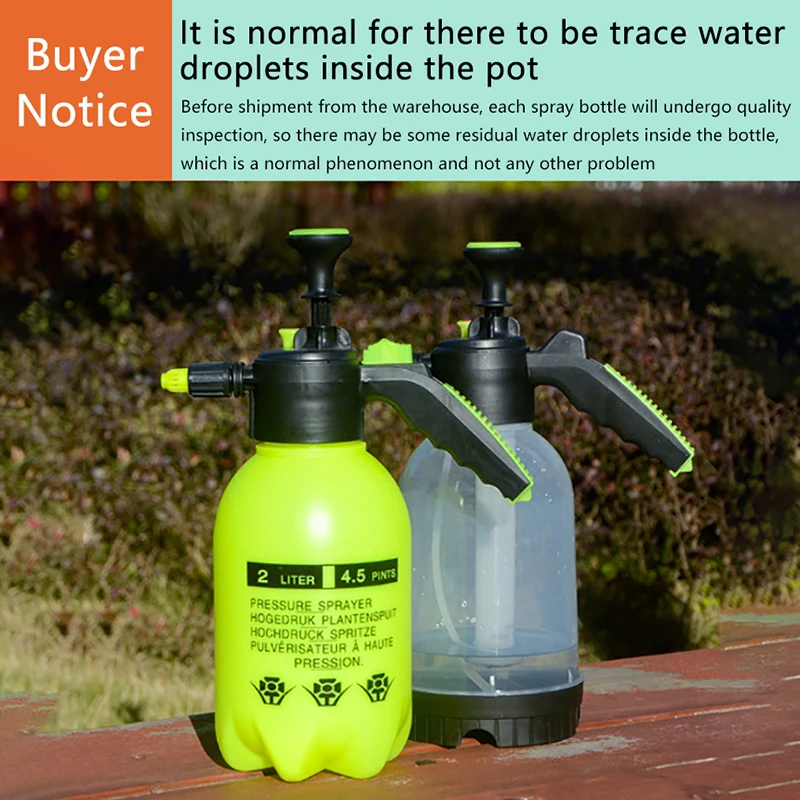 Small gardening household garden irrigation watering air pressure watering can watering sprinkler sprayer
Small gardening household garden irrigation watering air pressure watering can watering sprinkler sprayer