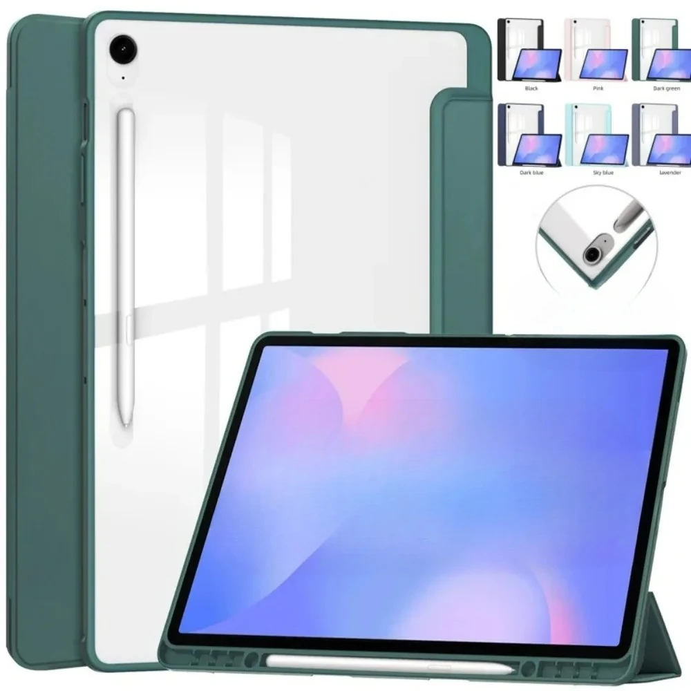 For Samsung Tab S10 Plus Case with Pen Holder Funda For Galaxy tab s10 fe plus Case sm-x620 13.1" Tablet Cover
For Samsung Tab S10 Plus Case with Pen Holder Funda For Galaxy tab s10 fe plus Case sm-x620 13.1" Tablet Cover