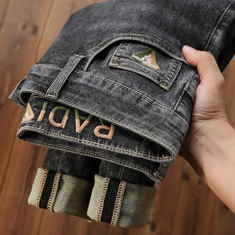 Latest Summer Collection 2026 Men's Black Gray Jeans Minimalist Style Embroidered Luxury Print Slim Fit Fashion Trend
Latest Summer Collection 2026 Men's Black Gray Jeans Minimalist Style Embroidered Luxury Print Slim Fit Fashion Trend