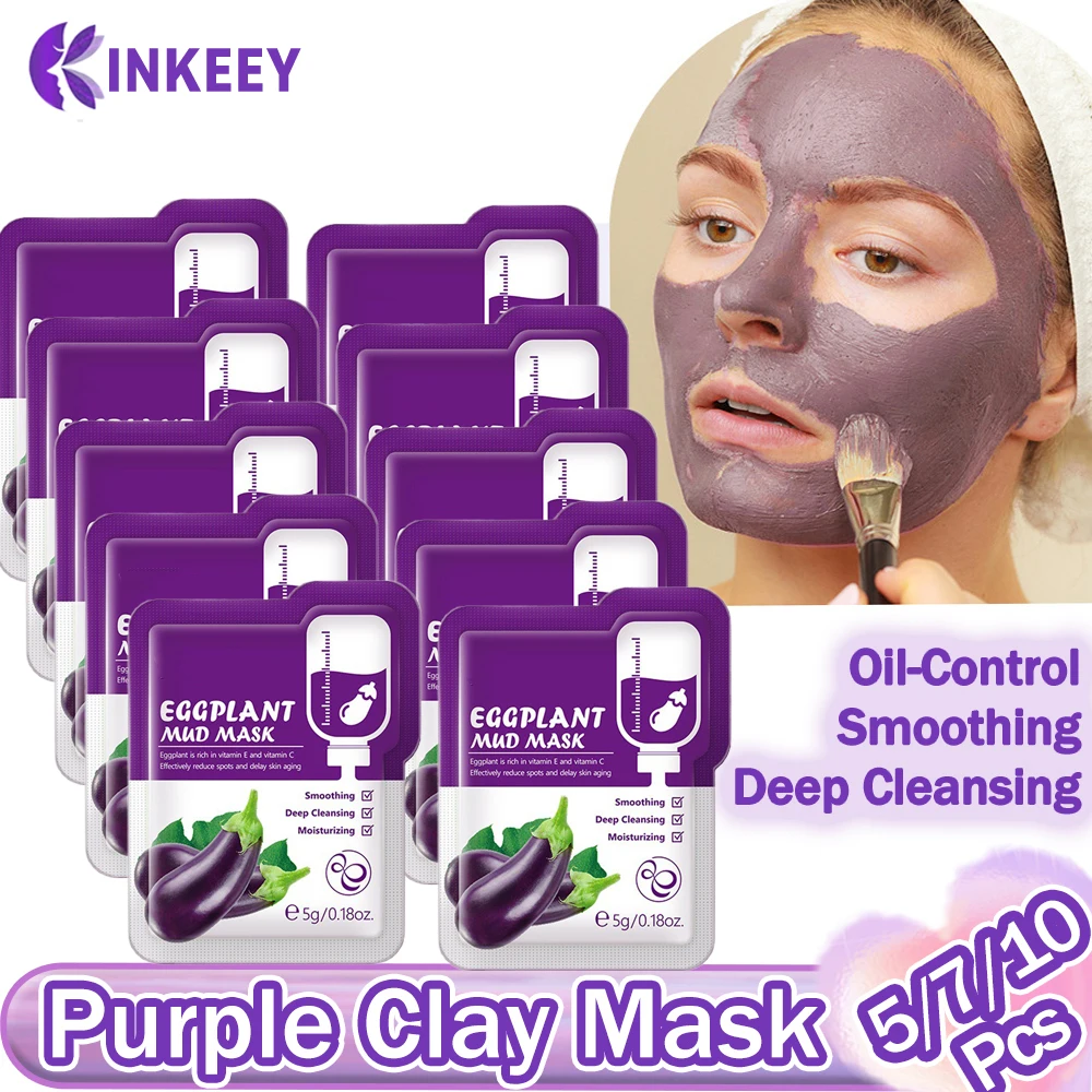Eggplant Purple Mud Face Mask Acne Repair Deep Cleansing Moisturizing Oil-Control Anti-Aging Clay Mask Facial Skin Care
Eggplant Purple Mud Face Mask Acne Repair Deep Cleansing Moisturizing Oil-Control Anti-Aging Clay Mask Facial Skin Care
