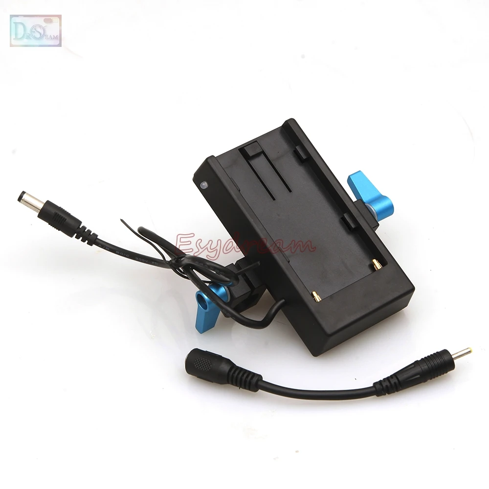 Mount Plate Power Supply + 15mm Rod Clamp for Sony F-970 F960 F970 Battery Blackmagic BMD BMCC 4K BMPCC Camera
Mount Plate Power Supply + 15mm Rod Clamp for Sony F-970 F960 F970 Battery Blackmagic BMD BMCC 4K BMPCC Camera
