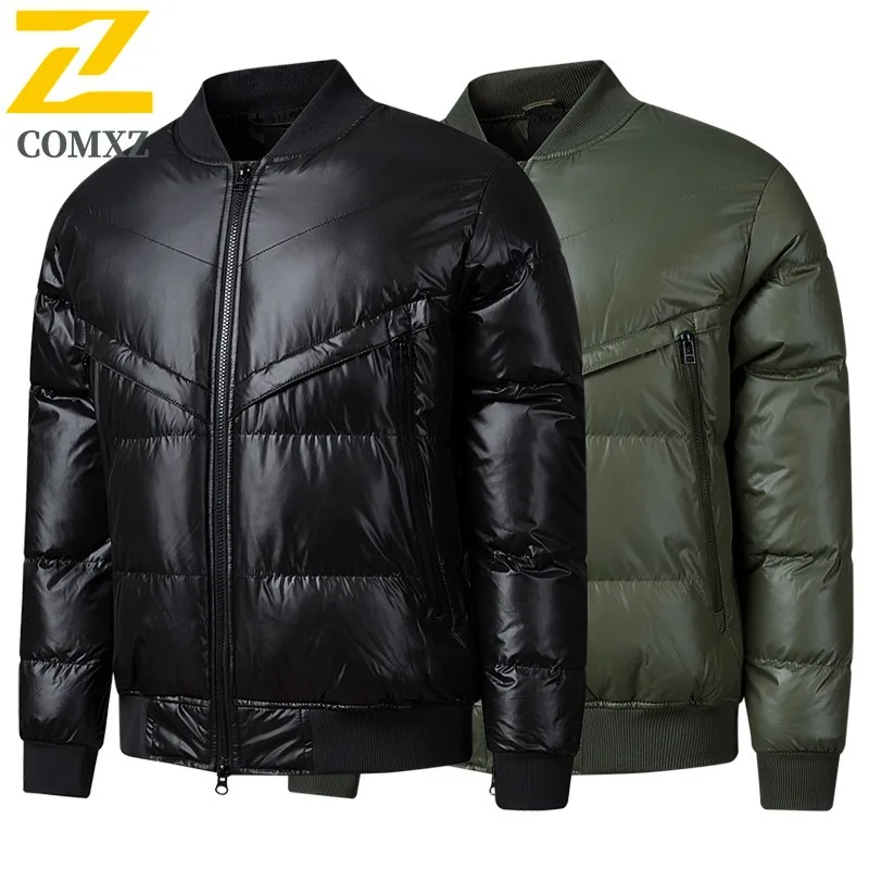 COMXZ 2025 Men Cold Proof Padded Coat Solid Versatile Cotton Jacket Autumn Winter Thick Stand Collar High Quality Casual Coat
COMXZ 2025 Men Cold Proof Padded Coat Solid Versatile Cotton Jacket Autumn Winter Thick Stand Collar High Quality Casual Coat