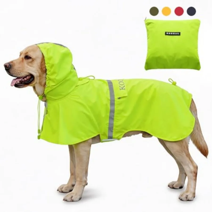 Pet Large Dog Raincoat Apparel Poncho Waterproof for Medium Large Sized for Dog Raincoat Clothes Jacket Fluor, 5XL
Pet Large Dog Raincoat Apparel Poncho Waterproof for Medium Large Sized for Dog Raincoat Clothes Jacket Fluor, 5XL
