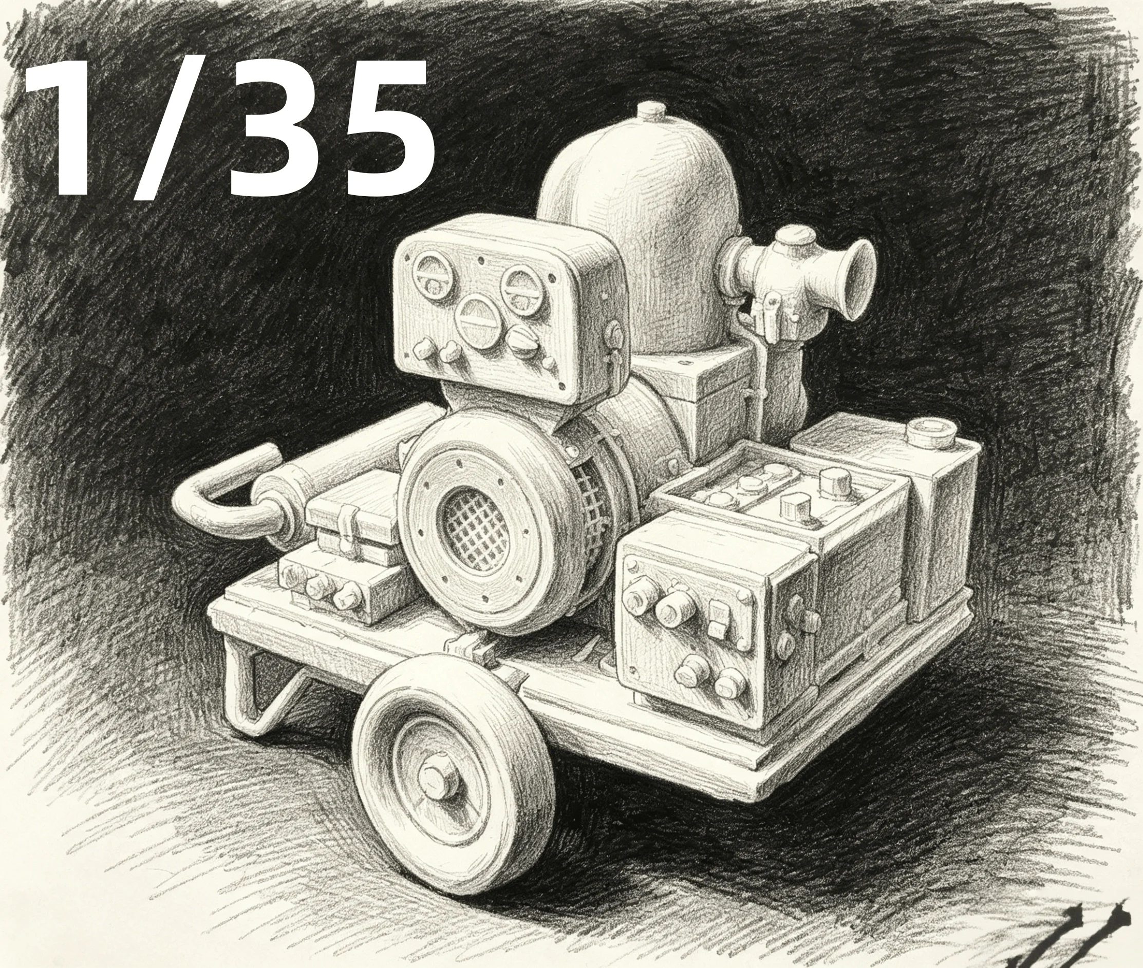 1/35 Die Cast Resin Model Assembly Kit, GK, Resin Machine, Need To Assemble, Unpainted
1/35 Die Cast Resin Model Assembly Kit, GK, Resin Machine, Need To Assemble, Unpainted