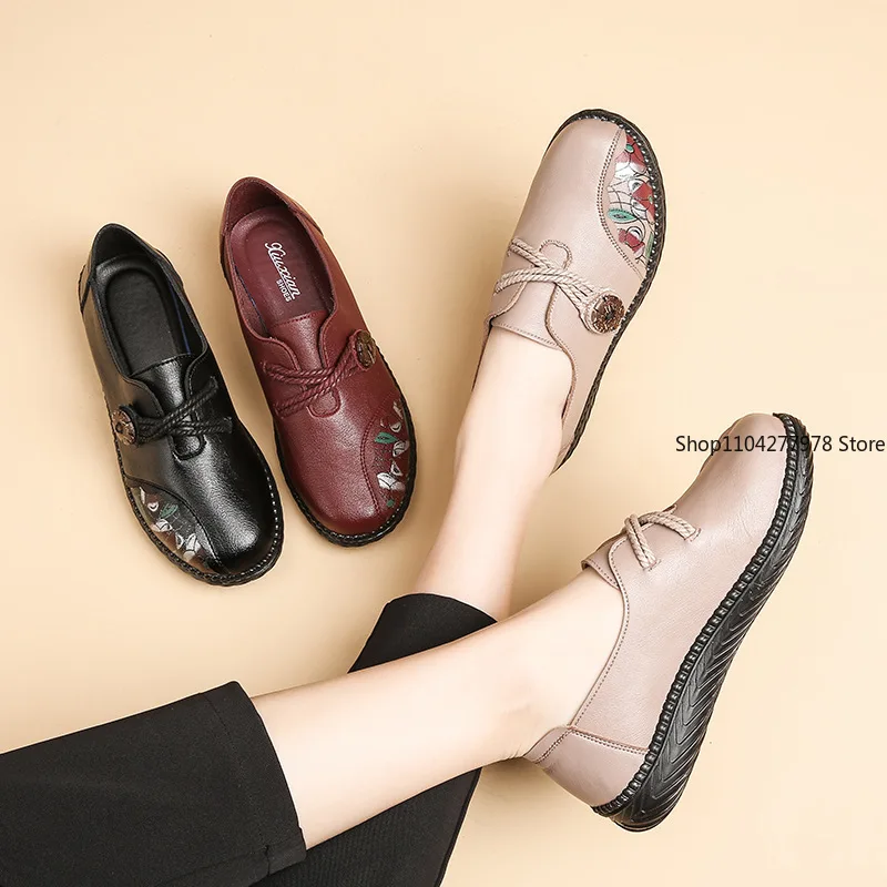 Women Shoes PU Leather Women's Loafer 2025 New Flats Slip On Casual Shoes Flat Shoes Women White Footwear Zapatos De Mujer
Women Shoes PU Leather Women's Loafer 2025 New Flats Slip On Casual Shoes Flat Shoes Women White Footwear Zapatos De Mujer