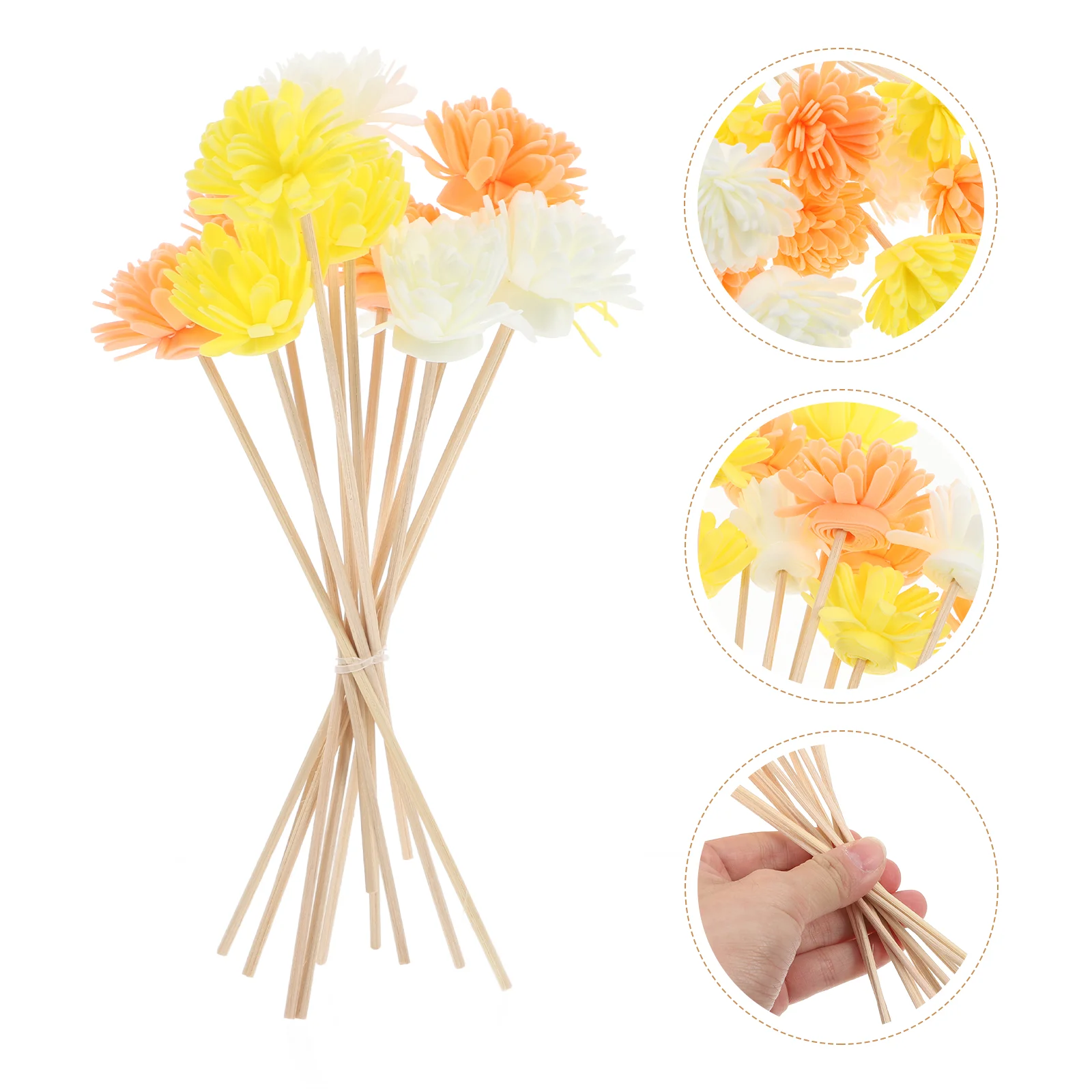 12 Pcs Aromatherapy Flowers Diffuser Essential Oils Sticks Realistic Longlasting Safe Portable Reed Diffusers Diffuser Refill
12 Pcs Aromatherapy Flowers Diffuser Essential Oils Sticks Realistic Longlasting Safe Portable Reed Diffusers Diffuser Refill