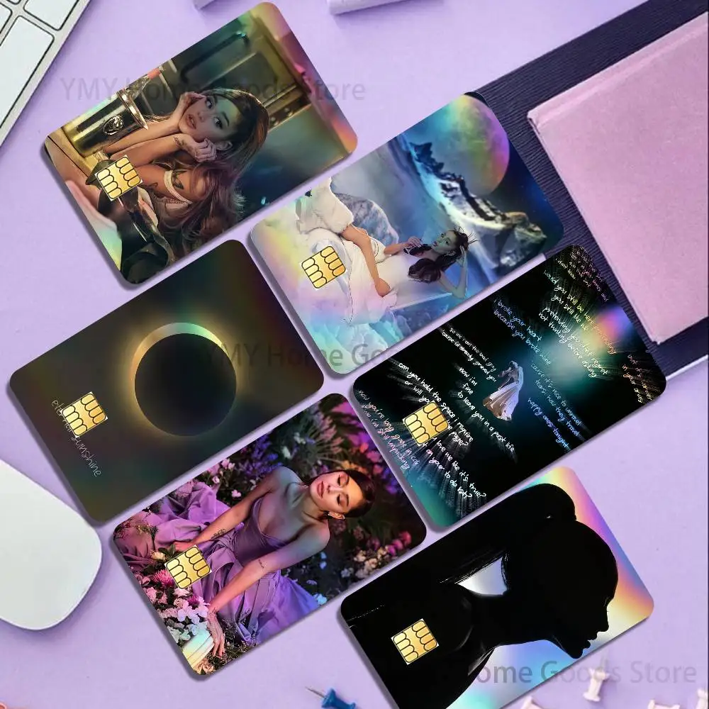 HOT Singer A-Ariana G-Grande Album Holographic Laser Shinny Film Skin Cover Sticker for Debit Credit Card Bank Card
HOT Singer A-Ariana G-Grande Album Holographic Laser Shinny Film Skin Cover Sticker for Debit Credit Card Bank Card