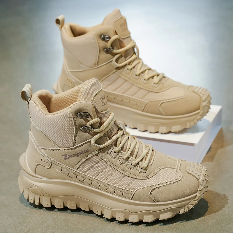 2026 Новые дизайнерские модные ботильоны, мужские зимние треккинговые ботинки для горного туризма, мужские резиновые нескользящие теплые ботинки
2026 Новые дизайнерские модные ботильоны, мужские зимние треккинговые ботинки для горного туризма, мужские резиновые нескользящие теплые ботинки