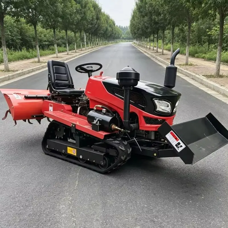 Customized Hot-selling Crawler Rotary Tractor, Dry Farmland Soil Preparation Machine, 2026 New Model Small Ploughing Machine
Customized Hot-selling Crawler Rotary Tractor, Dry Farmland Soil Preparation Machine, 2026 New Model Small Ploughing Machine