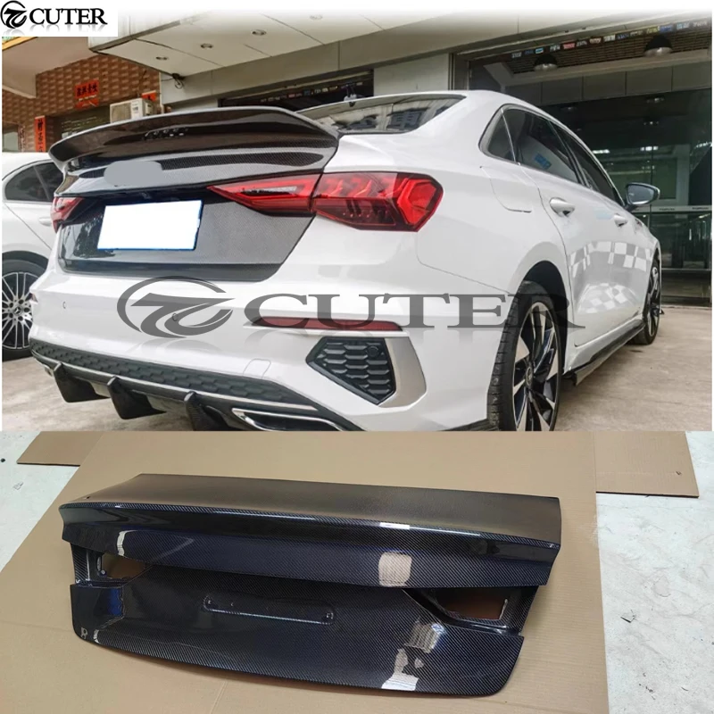 A3 S3 Rs3 задняя крышка багажника из углеродного волокна для Audi A3 S3 Rs3 комплект кузова автомобиля 2024
A3 S3 Rs3 задняя крышка багажника из углеродного волокна для Audi A3 S3 Rs3 комплект кузова автомобиля 2024