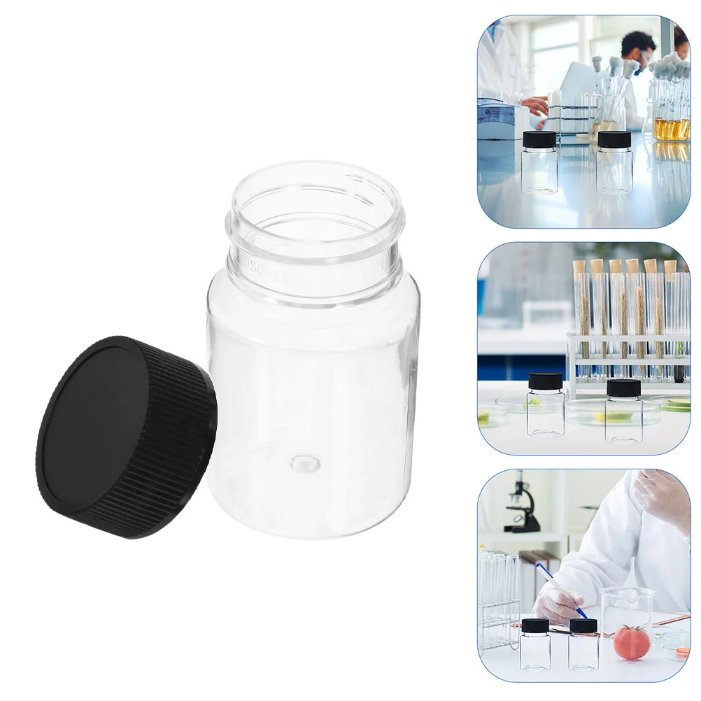 10pcs Wide Mouth Sample Bottle Small Medicine Container Reagent Container PET Samples Bottle with Lid for Laboratory Classroom U
10pcs Wide Mouth Sample Bottle Small Medicine Container Reagent Container PET Samples Bottle with Lid for Laboratory Classroom U