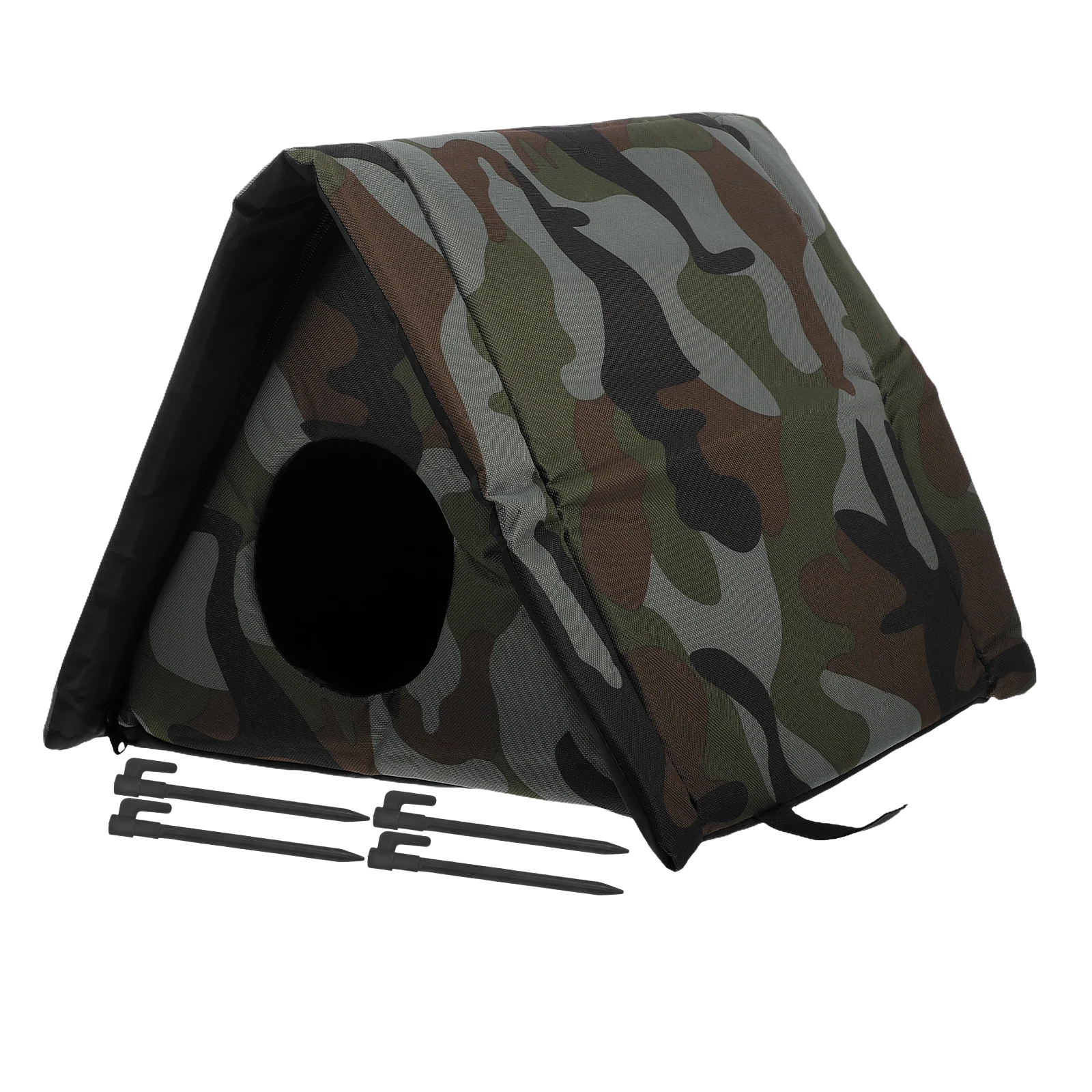 Cat Insulated Weatherproof Elevated Design Insulated Outdoor Cat Houses Durable Construction Outdoor Shelter
Cat Insulated Weatherproof Elevated Design Insulated Outdoor Cat Houses Durable Construction Outdoor Shelter