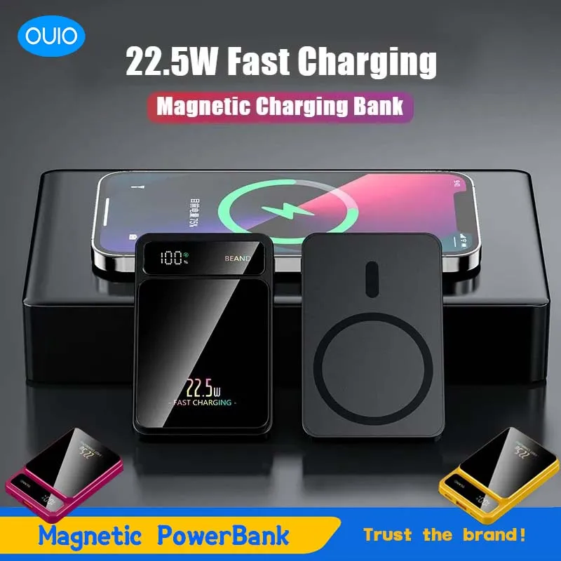200000mAh ultra-large capacity 22.5w Fast Charging Magnetic Wireless PowerBank Portable Type C Power Bank For Xiaomi IPhone
200000mAh ultra-large capacity 22.5w Fast Charging Magnetic Wireless PowerBank Portable Type C Power Bank For Xiaomi IPhone